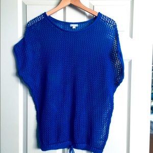 Lange mesh top . Size XS